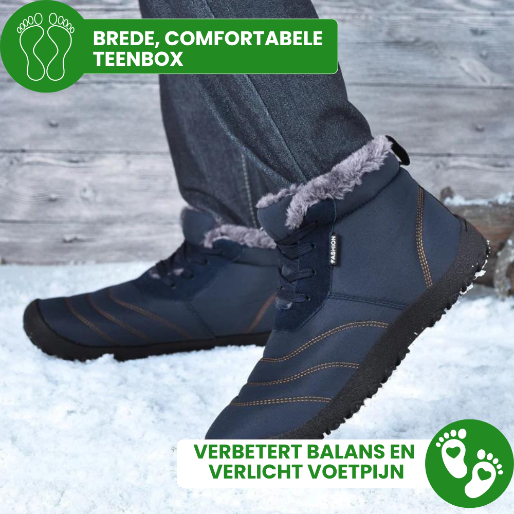 Winter Pro | Warme en Waterafstotende Barefoot Schoenen