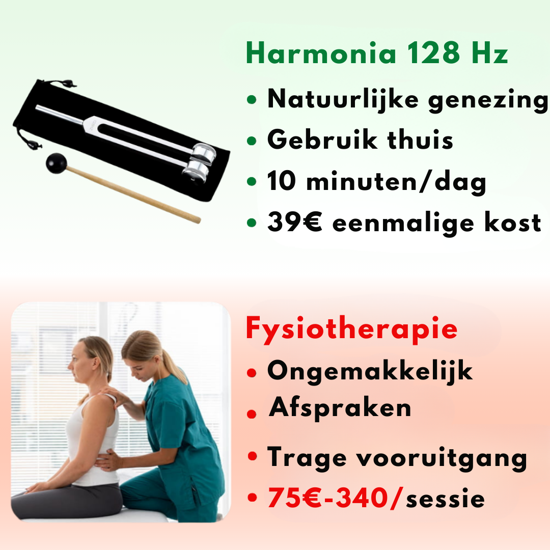 Harmona™ 128 Hz - Verlicht stress en pijn