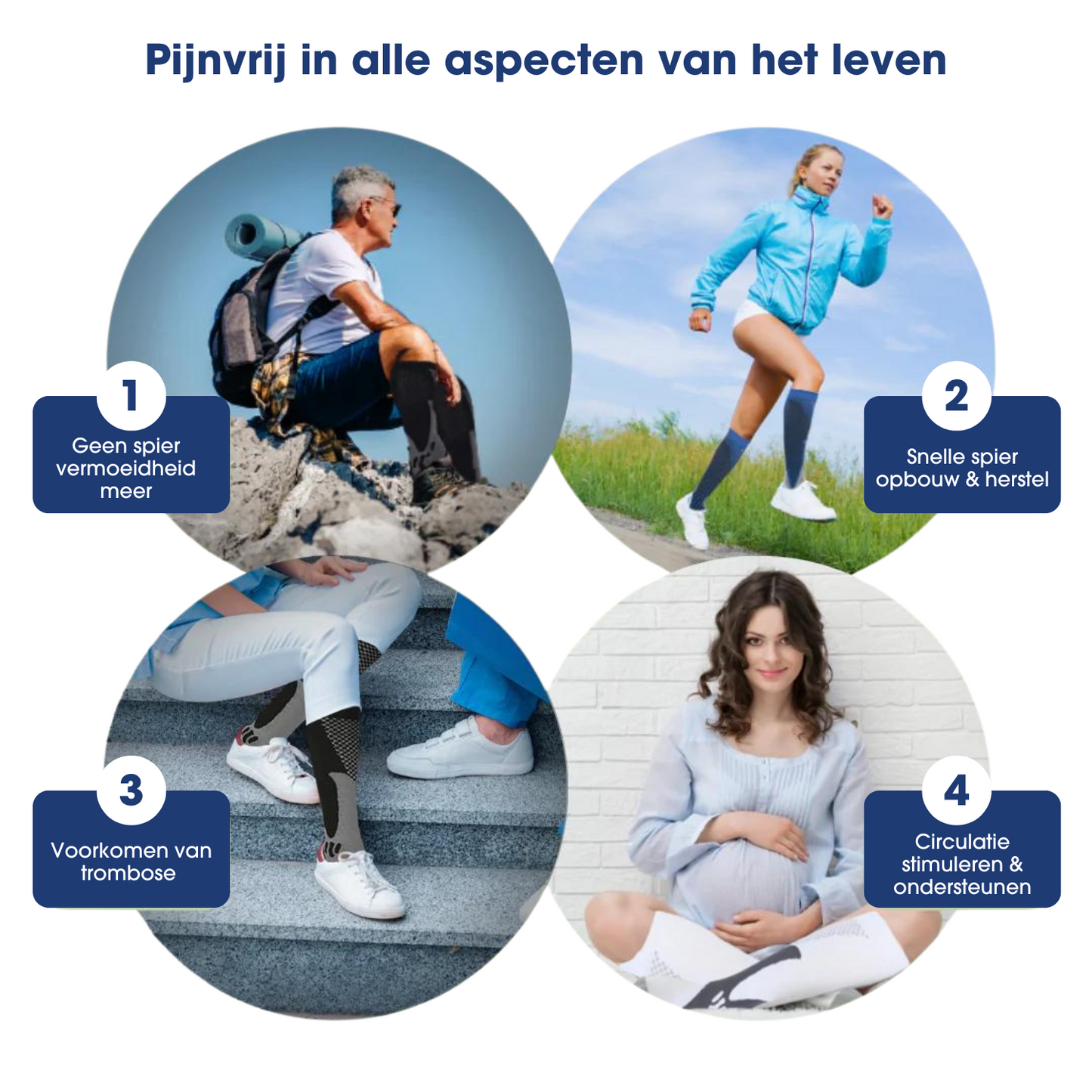 VITALSTAP® Compressiekousen aanbevolen door artsen